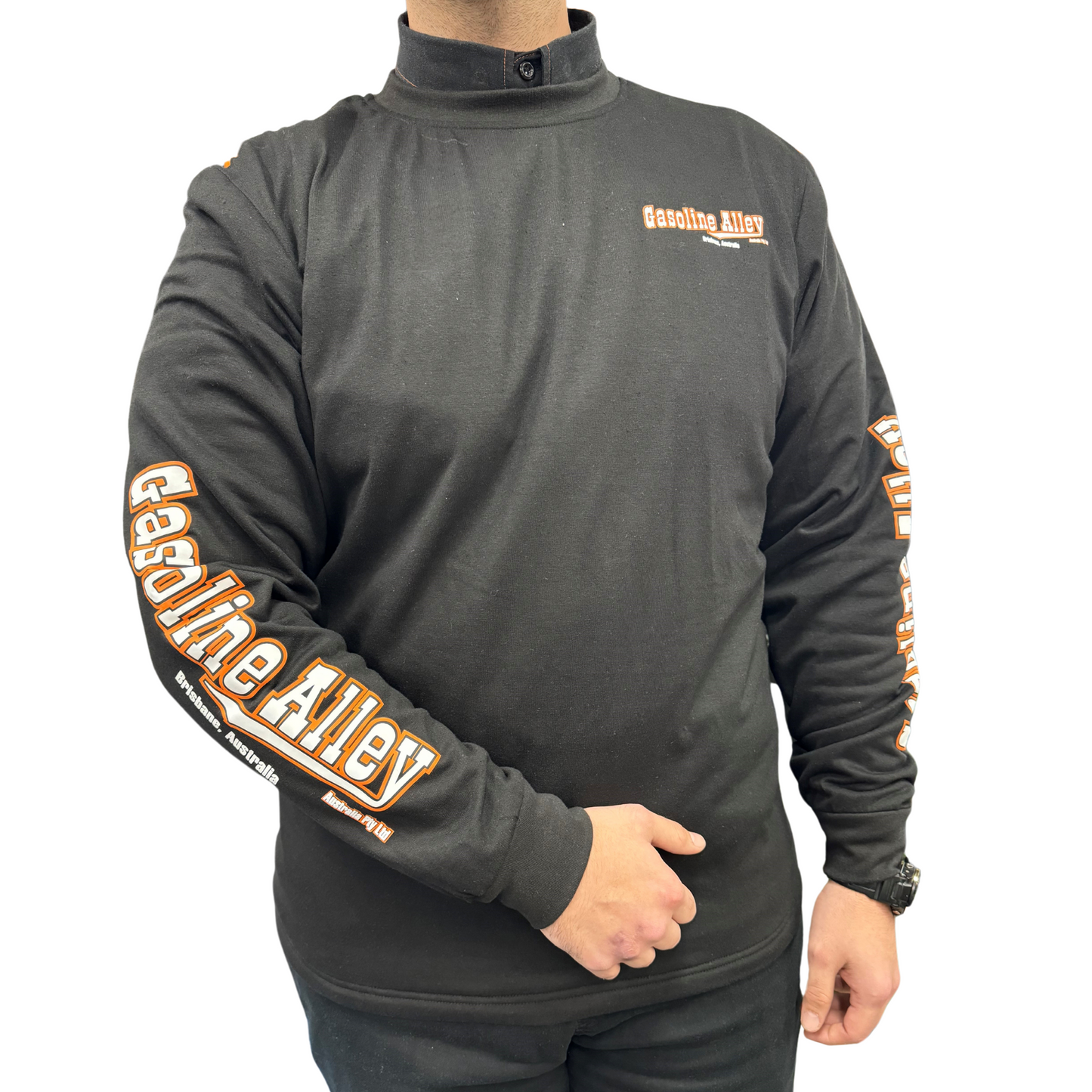 Gasoline Alley Men's Abrasive Resistant Long Sleeve Tee