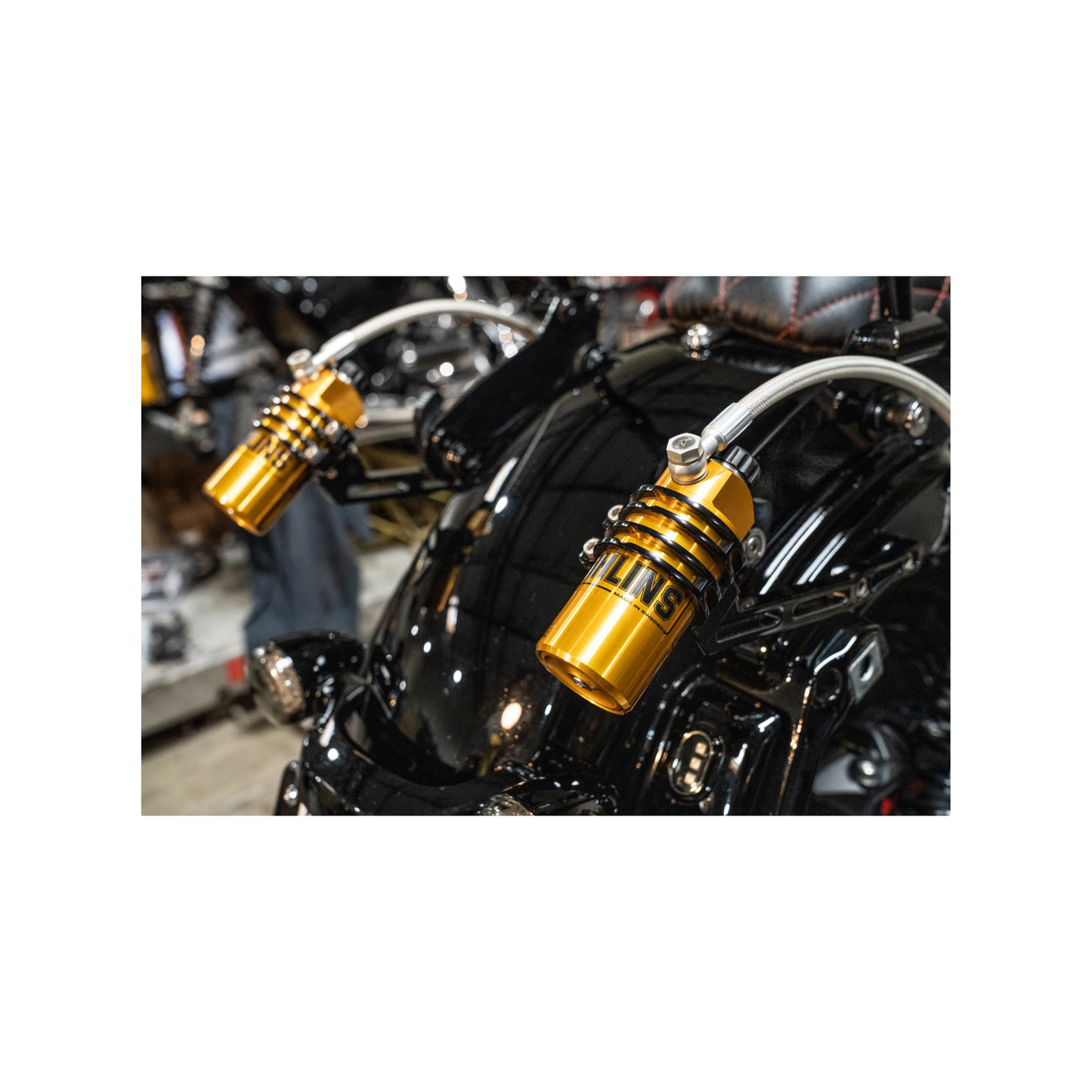Big Bear Performance Öhlins HD-044 Remote Reservoir Brackets - Black