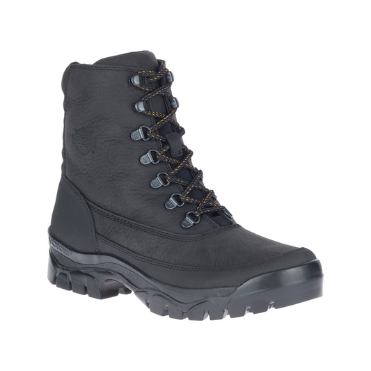 Harley-Davidson® Men's MacLeod Waterproof 5.5" Black Motorcycle Boots