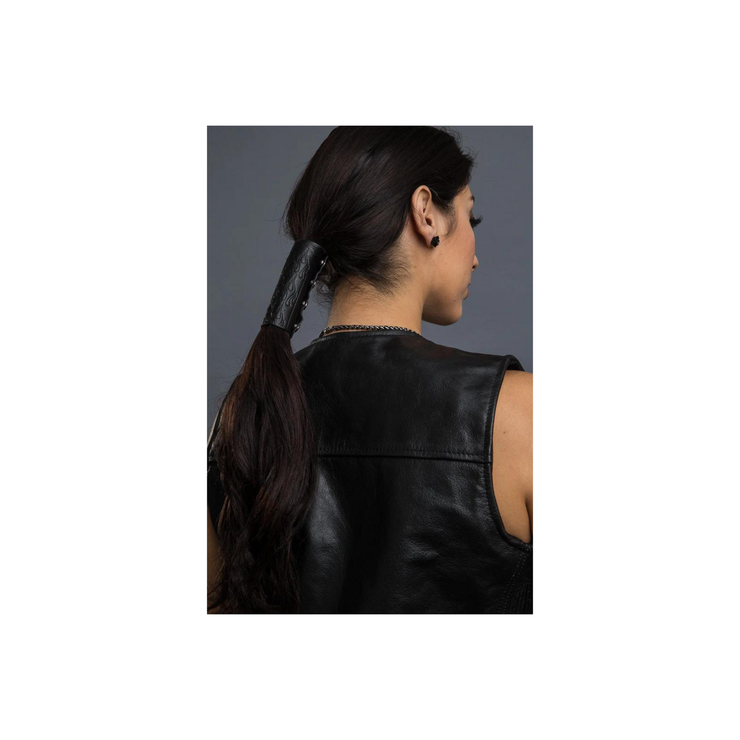 Hair Glove® 8" Debossed Flames Hair Wrap