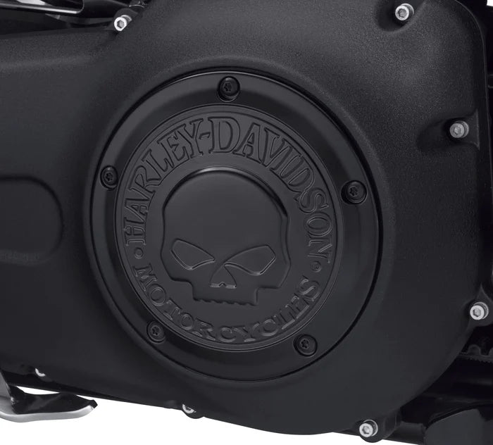 Harley-Davidson® Willie G Skull Derby Cover - Black