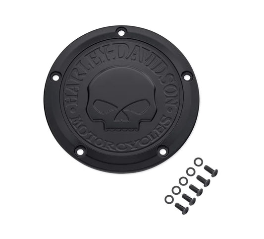 Harley-Davidson® Willie G Skull Derby Cover - Black