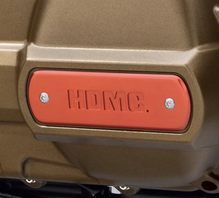 Harley-Davidson® Dominion Outer Primary Oil Fill Insert - Orange