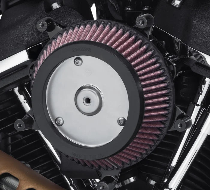 Harley-Davidson® Screamin’ Eagle Round High-Flow Air Cleaner - Perimeter Bolt