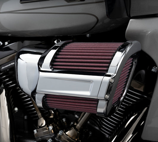 Harley-Davidson® Screamin' Eagle Heavy Breather Extreme Air Cleaner - Chrome