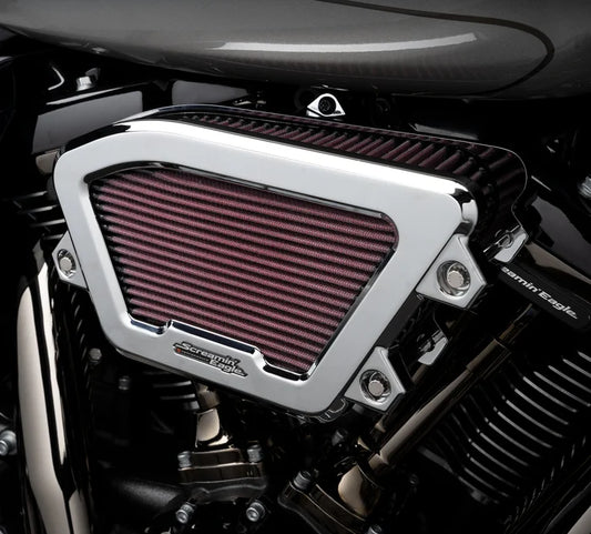 Harley-Davidson® Screamin' Eagle Air Cleaner - Extreme Wedge - Chrome