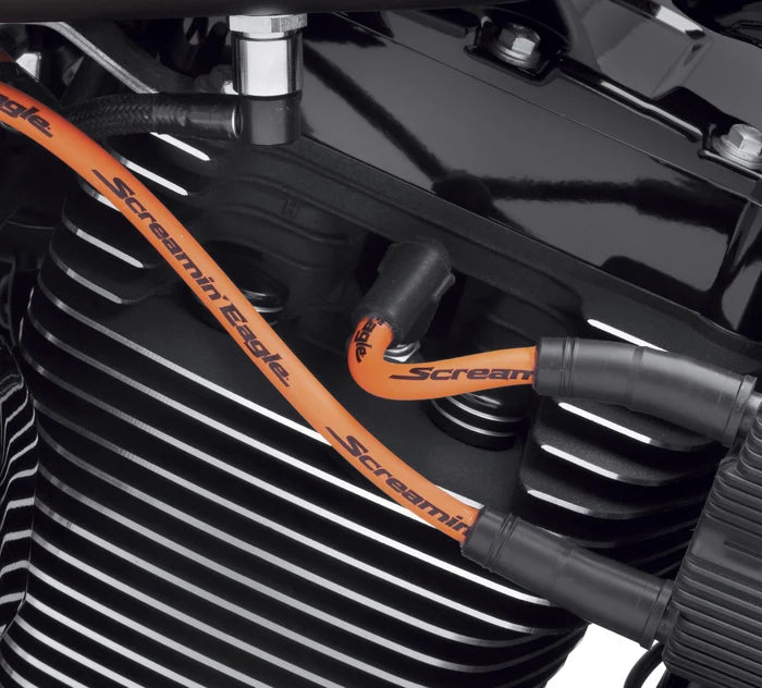 Screamin’ Eagle Orange 10mm Phat Spark Plug Wires