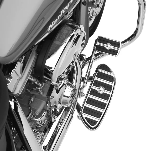 Harley-Davidson® Willie G Skull Large Brake Pedal Pad - Chrome