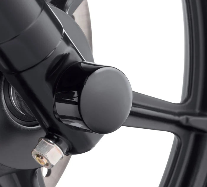 Harley-Davidson® Front Axle Nut Covers - Black