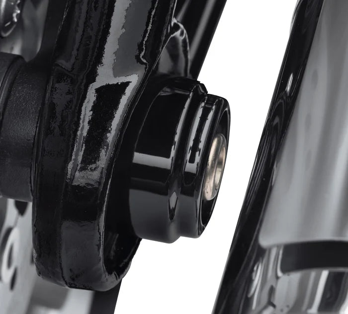Harley-Davidson® Rear Axle Nut Covers - Gloss Black