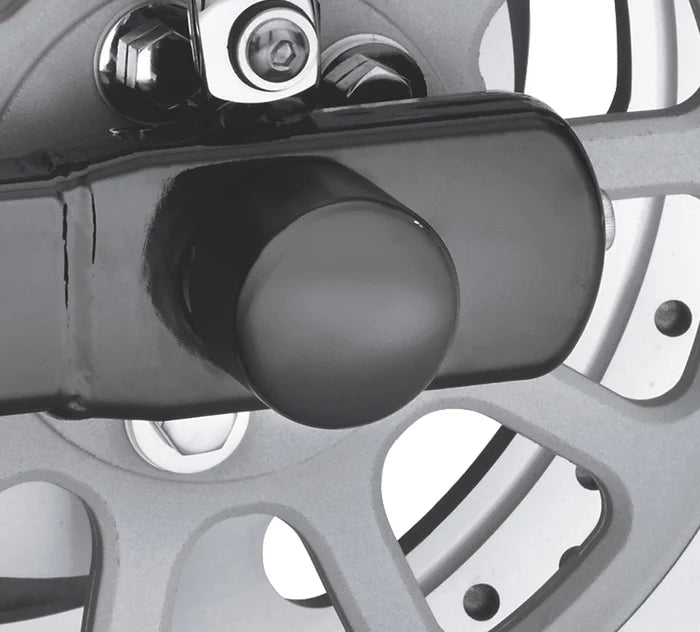 Harley-Davidson® Gloss Black Rear Axle Nut Covers