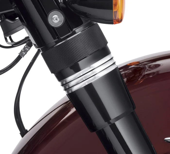 Harley-Davidson® Machine Cut Upper Fork Slider Covers