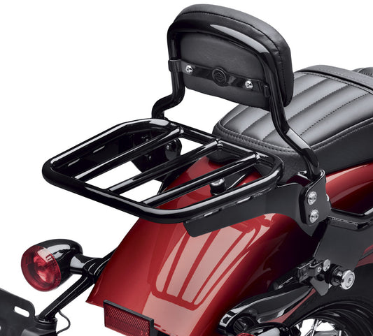 Harley-Davidson® Sport Luggage Rack for HoldFast Sissy Bar Upright - Gloss Black