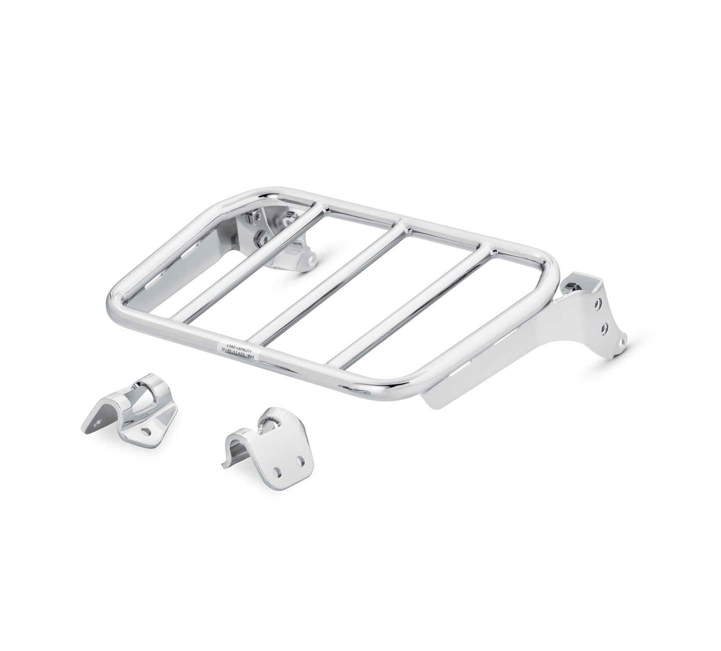 Harley-Davidson® Sport Luggage Rack for HoldFast Sissy Bar Uprights - Chrome
