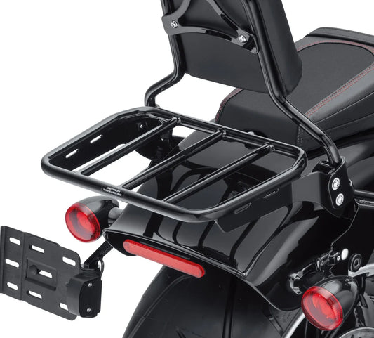 Harley-Davidson® Sport Luggage Rack for HoldFast Sissy Bar Uprights - Gloss Black
