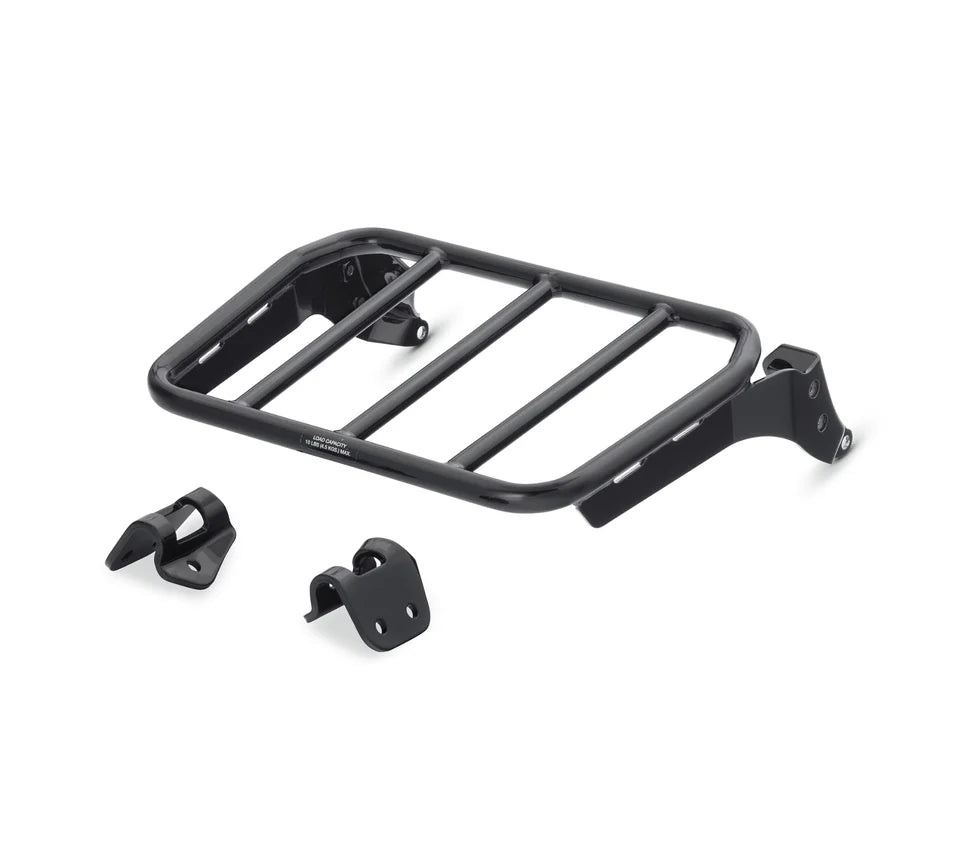 Harley-Davidson® Sport Luggage Rack for HoldFast Sissy Bar Uprights - Gloss Black