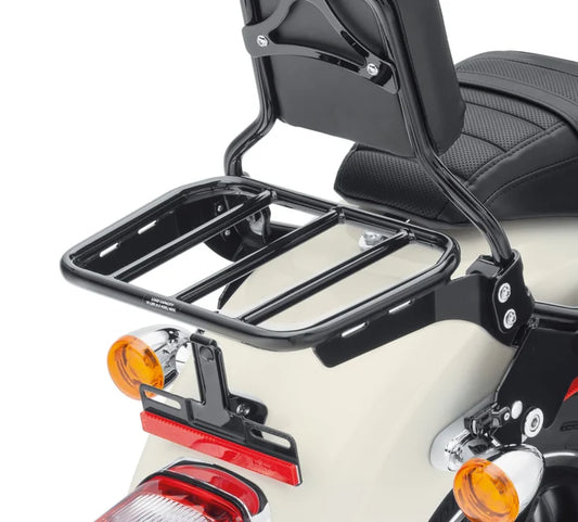 Harley-Davidson® Sport Luggage Rack for HoldFast Sissy Bar Uprights - Gloss Black