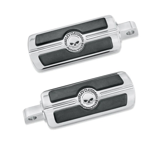 Harley-Davidson® Willie G Skull Footpegs - Chrome