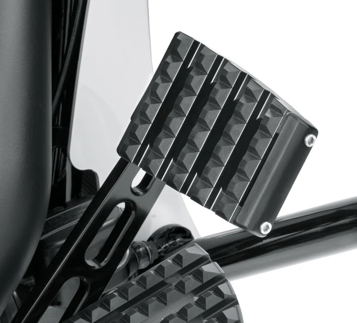 Harley-Davidson® Dominion Large Brake Pedal Pad - Multi-Fit – Black