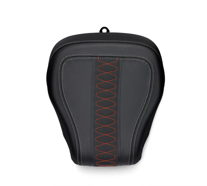 Harley-Davidson® Low-Profile Passenger Pillion – Orange Stitch