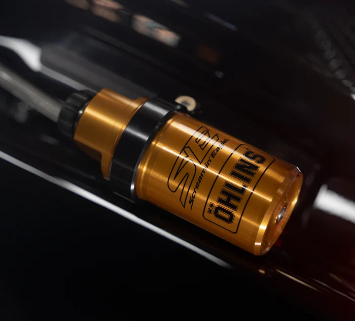 Harley-Davidson® Screamin' Eagle/Öhlins Remote Reservoir Rear Shocks - Gold