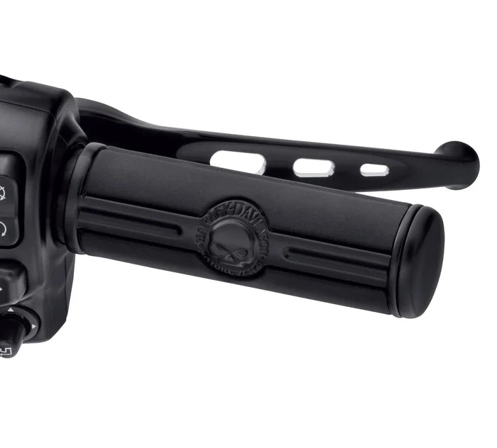 Harley-Davidson® Willie G Skull Hand Grips - Black