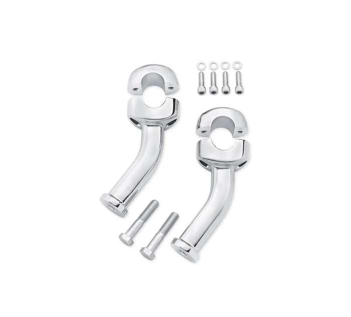Harley-Davidson® Curved Pull Back Fat Riser