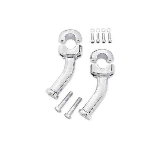 Harley-Davidson® Curved Pull Back Fat Riser