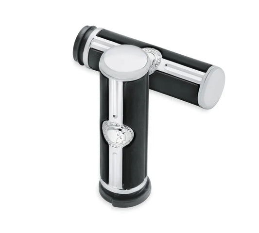 Harley-Davidson® Willie G Skull Hand Grips - Chrome