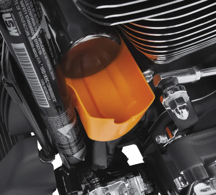 Harley-Davidson® Oil Catcher Drain Oil Funnel