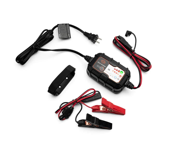 ハーレーダビッドソン　5Amp Battery Charger 5 AMP ウエザーレジスタント・バッテリーチャージャー【返品不可