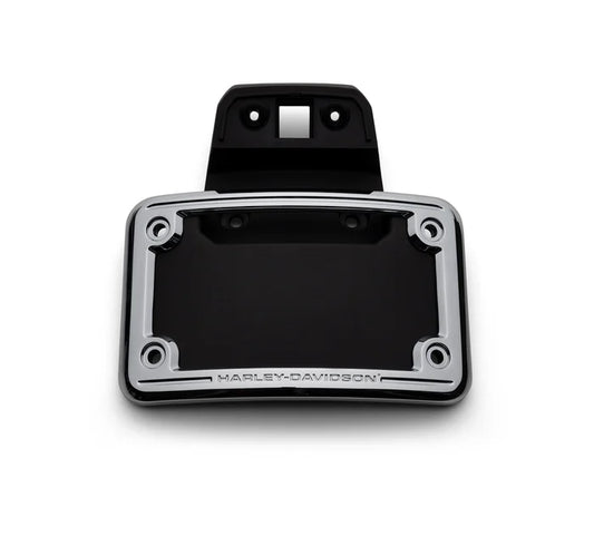 Harley-Davidson® Curved License Plate Frame - Chrome