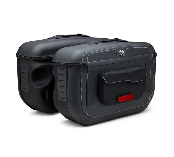 Harley-Davidson® Defender Quick-Release Saddlebags