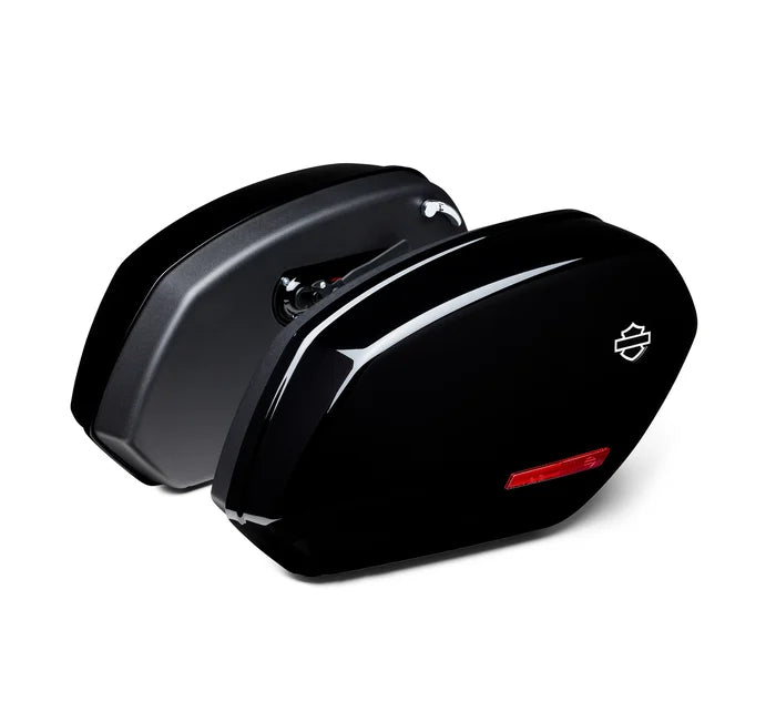 Harley-Davidson® FXLRST Saddlebags – Vivid Black