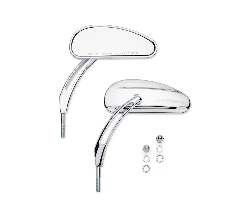 Harley-Davidson® Slotted Stem Profile Custom Mirrors