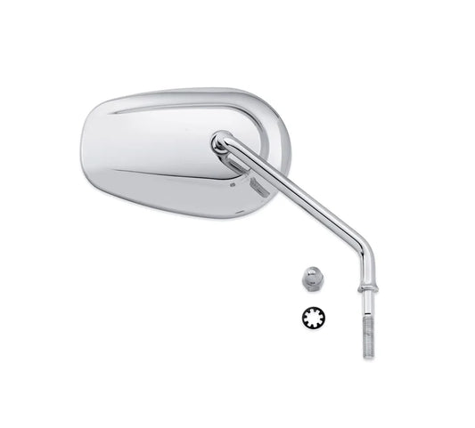 Harley-Davidson® Tapered Long Stem Mirror - Right Side Chrome