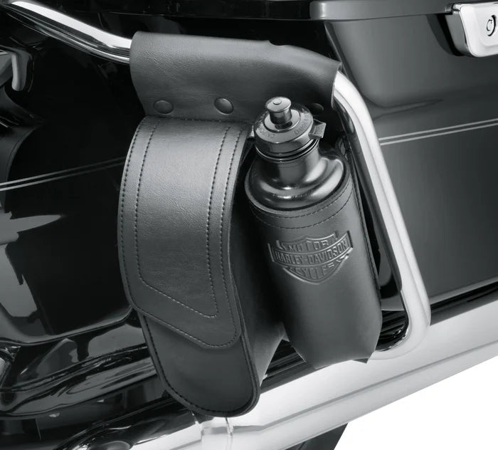Harley-Davidson® Saddlebag Guard Bag with Water Bottle Holder - Left Side