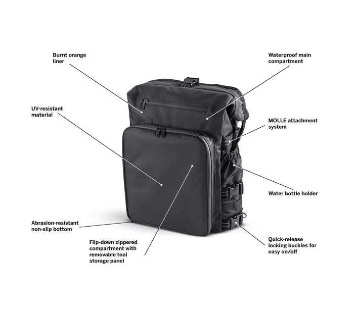 Harley-Davidson® Overwatch Large Sissy Bar Bag