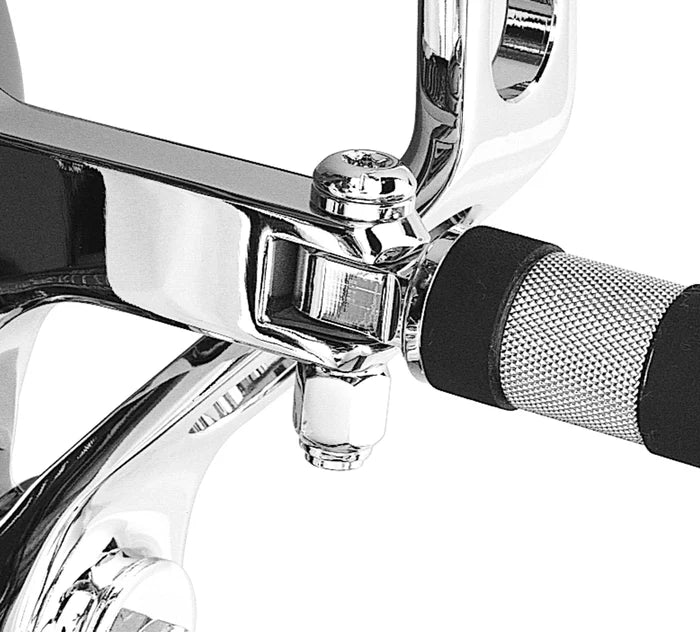 Harley-Davidson® Chrome Bullet Tip Footpeg Bolt Kit