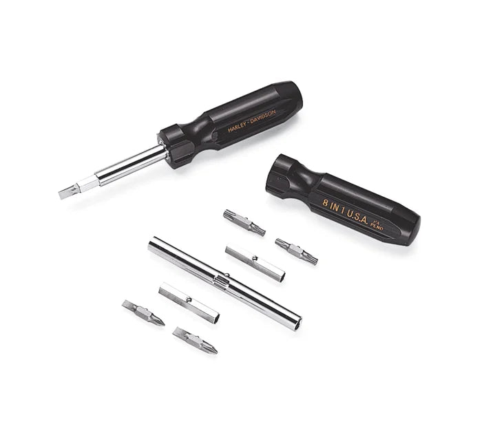 Harley Davidson Snap On 8 in 1 Screwdriver