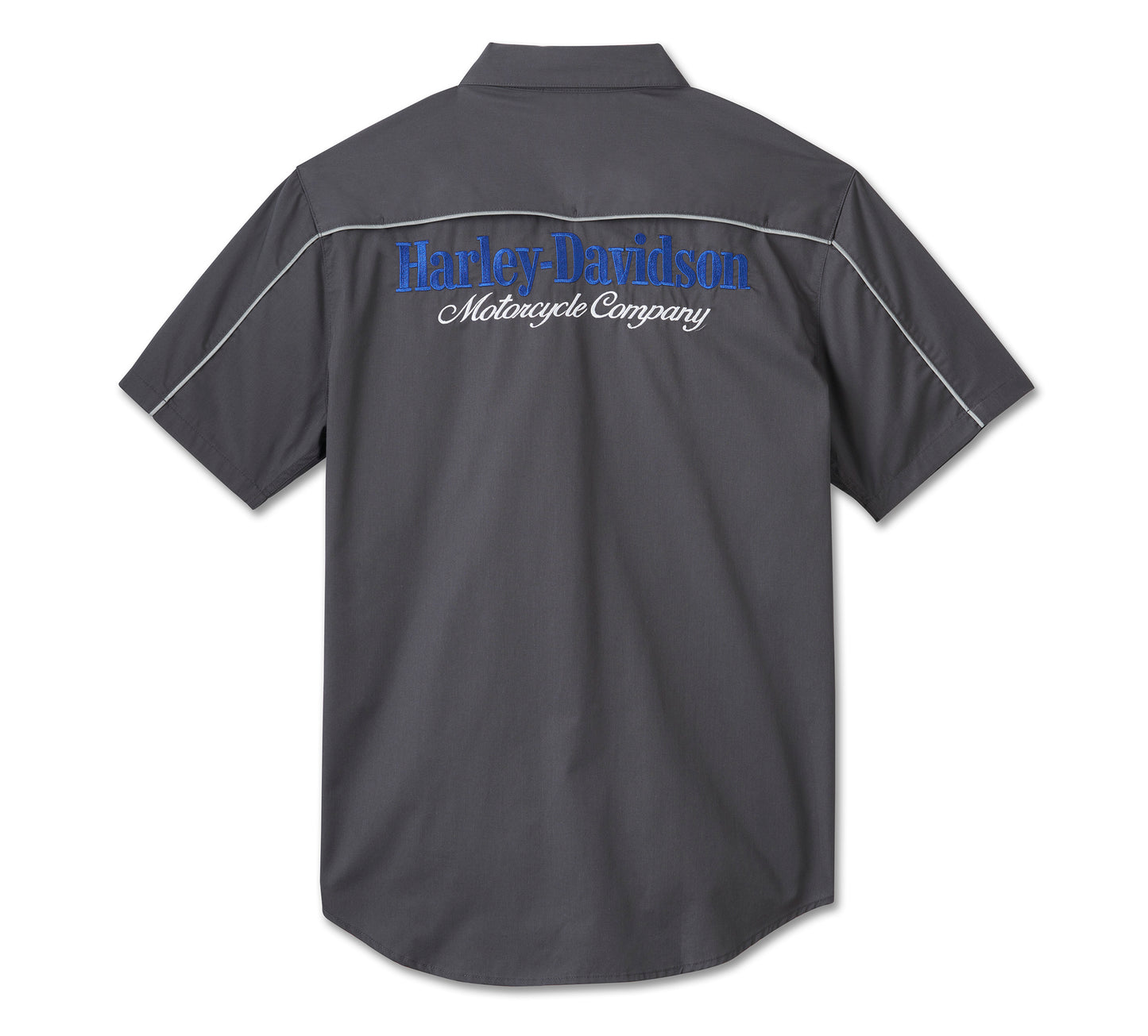 Harley-Davidson® Men's H-D TECH The End Line Short Sleeve Shirt - Blackened Pearl