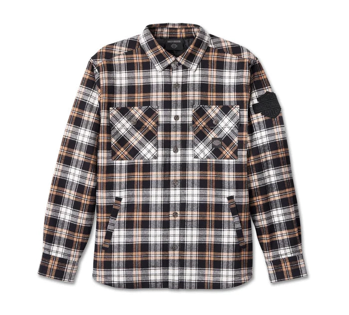 Harley flannel clearance jacket