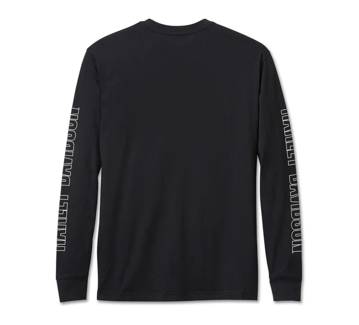 Harley-Davidson® Men's Men's Bar & Shield Long Sleeve Pajama Set