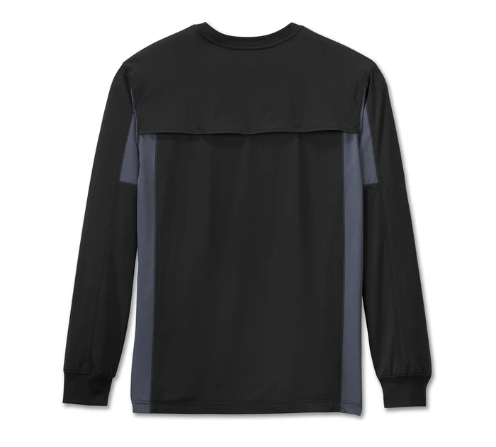 Harley-Davidson® Men's H-D TECH Mesh Long Sleeve Tee