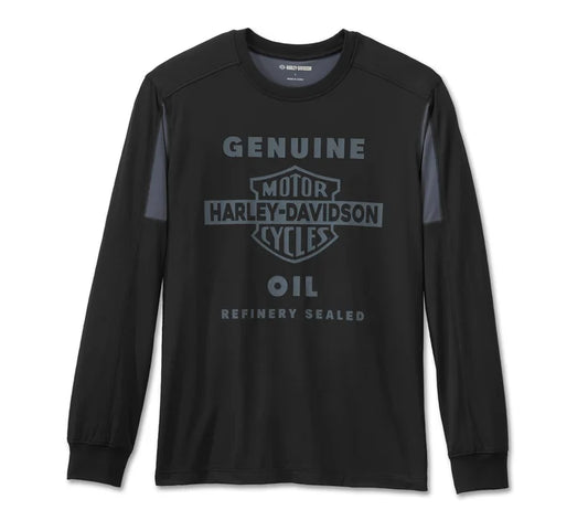 Harley-Davidson® Men's H-D TECH Mesh Long Sleeve Tee