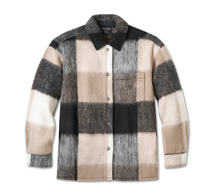 Harley-Davidson® Women's H-D Plaid Shirt Jacket