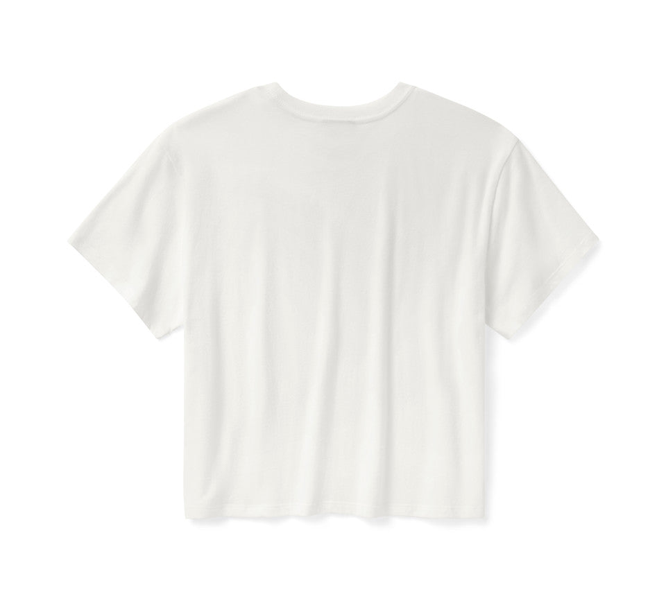 Harley-Davidson® Women's H-D Do Your Chores Boxy Crop Tee