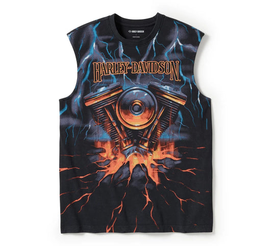 Harley-Davidson® Men's Evo Lightning Muscle Tee