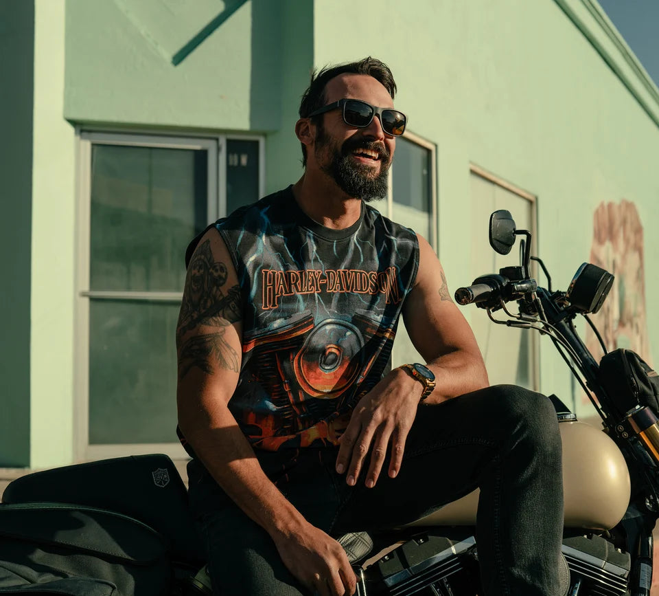 Harley-Davidson® Men's Evo Lightning Muscle Tee