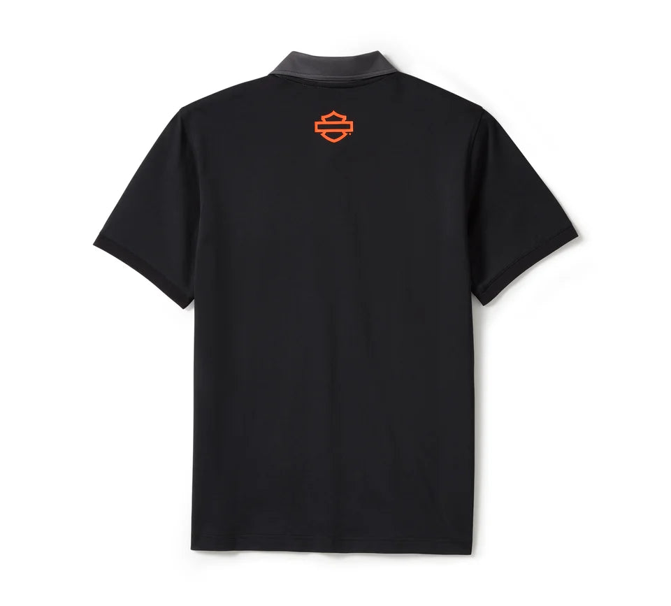 Harley-Davidson® Men's H-D® TECH Coolmax® Short Sleeve Polo